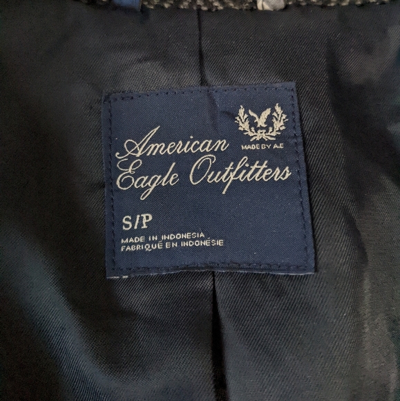 American Eagle Outfitters Wool Blend Blazer Jacket Women's Size Small - Picture 8 of 9